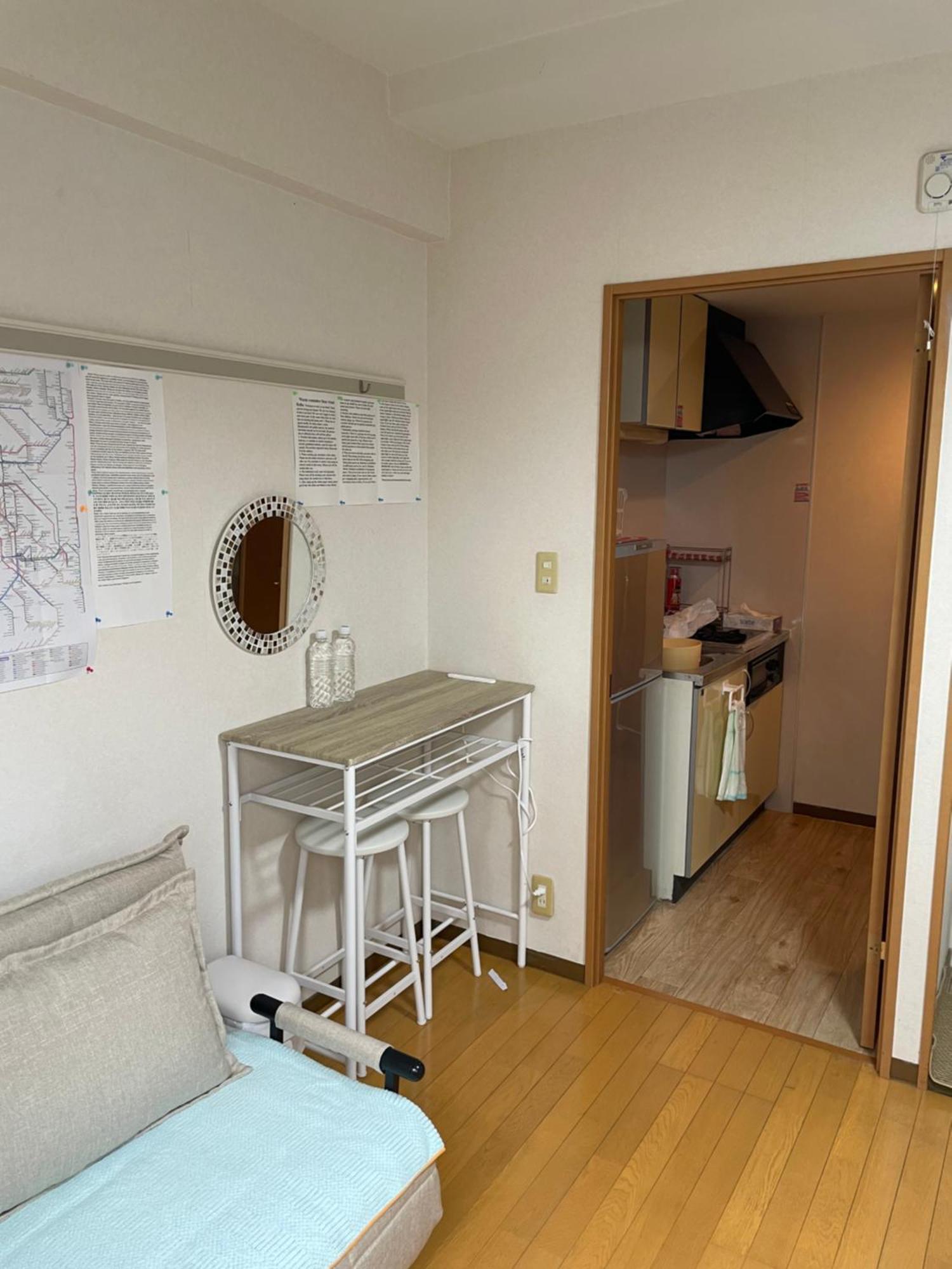 新宿庭院の屋-Shinjuku Garden Home -28 Square Meters King Size Bed Garden Room Токіо Екстер'єр фото